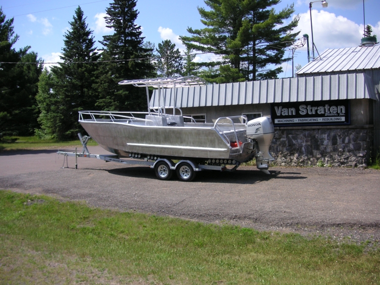  Console Sportsfisher (919) | Aluminum Boat Plans &amp; Designs by Specmar