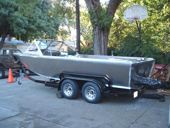 Aluminum Fishing Boats - Koffler Boats 541-688-6093 Eugene, OR 20 FT Sportster Water Jet (922) | Aluminum Boat Plans ...