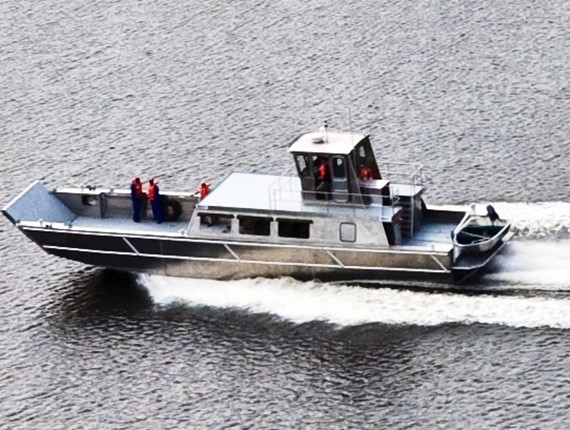 Aluminum Landing Craft - Workboats | Aluminum Boat Plans &amp; Designs by 