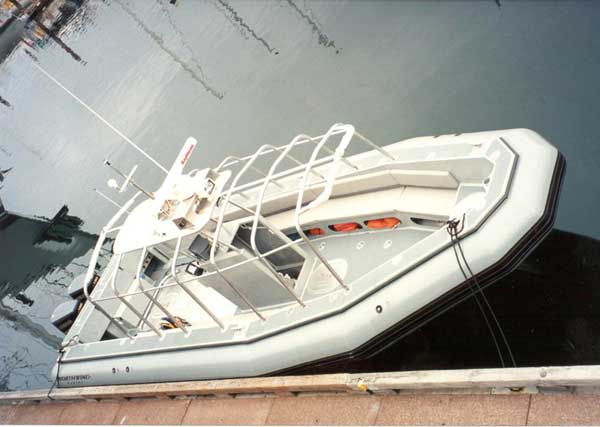 10.5 Meter RIB (1322) | Aluminum Boat Plans &amp; Designs by Specmar