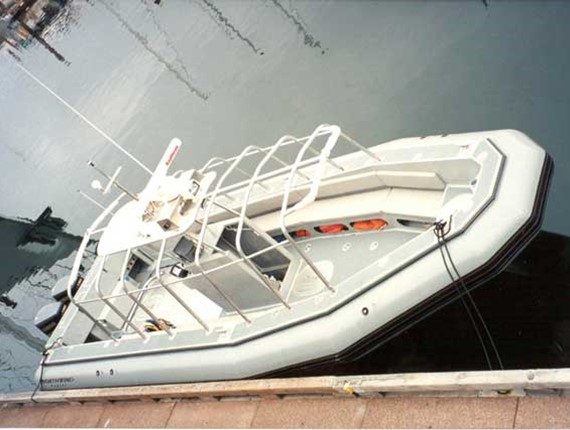 BOAT DESIGN AND MARINE CONSULTANCY: RIGID INFLATABLE BOAT (RIB / RHIB ... 10.5 Meter RIB (1322) | Aluminum Boat Plans & Designs by Specmar