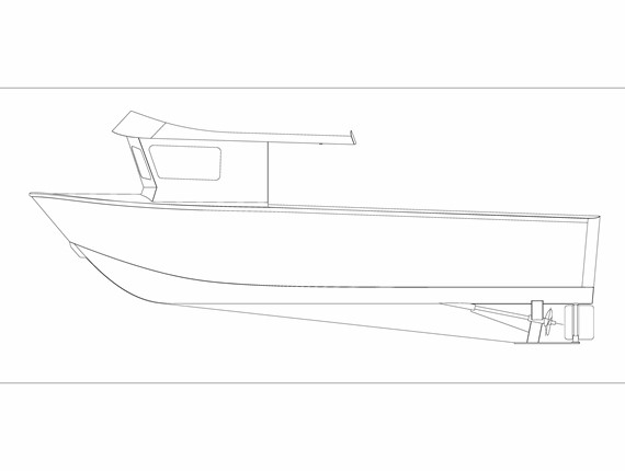 33 X 11 CRAB BOAT (2347)