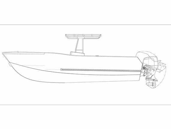 26.5 X 9 Deep V Sportfisher (2434)